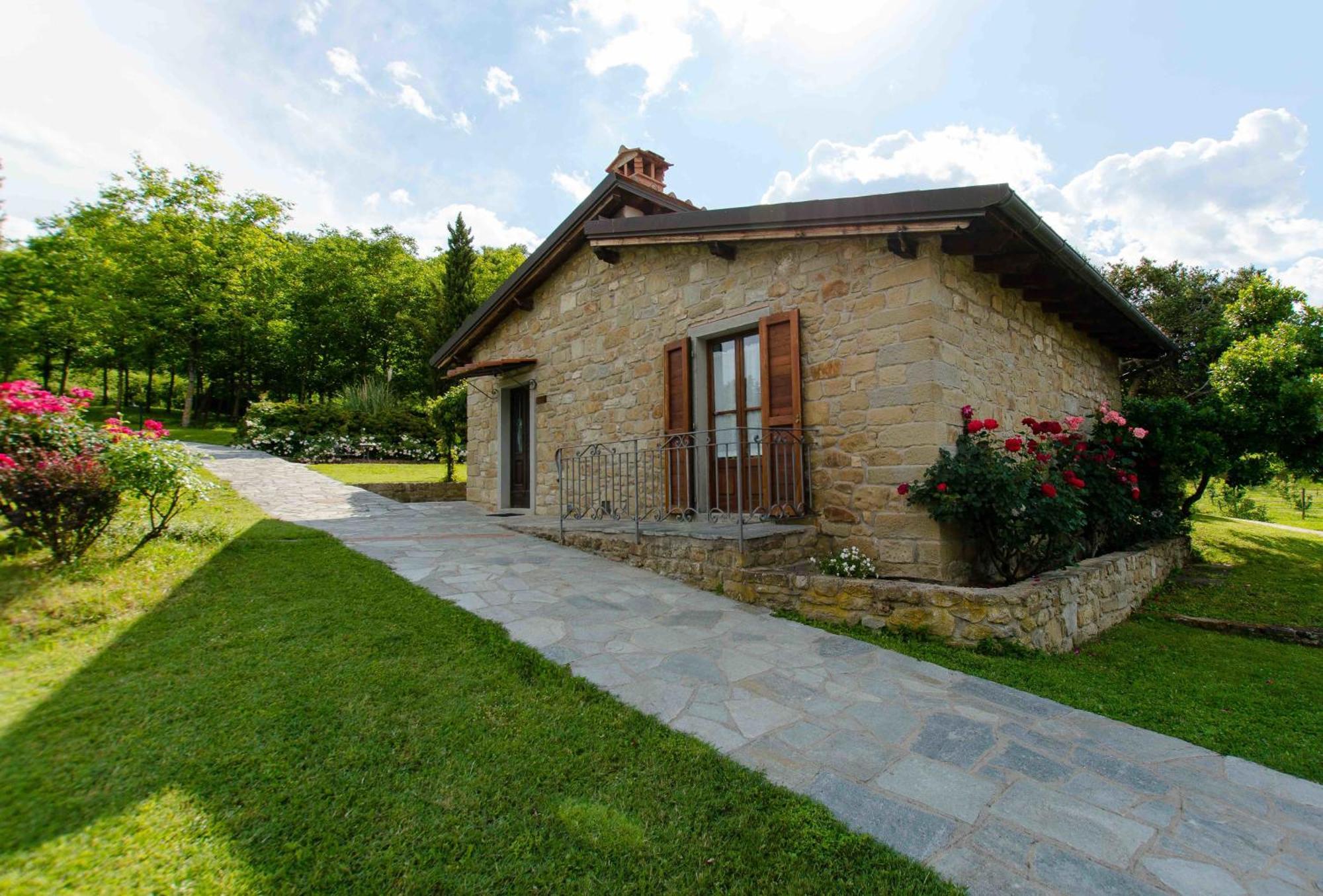Agriturismo Podere La Casaccia ポッピ エクステリア 写真
